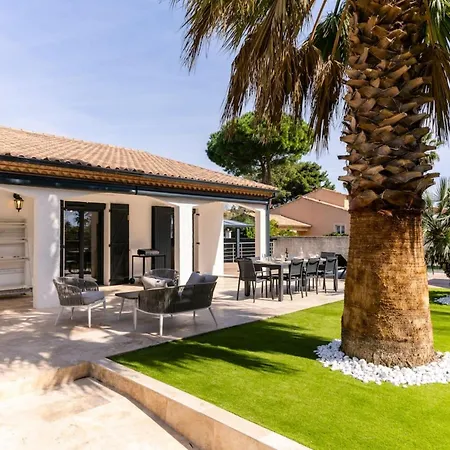 Margot Stunning Pool 500 M * Le Grau-dʼAgde