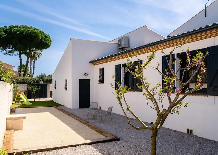 Villa Margot Stunning Pool 500 M Le Grau-dʼAgde